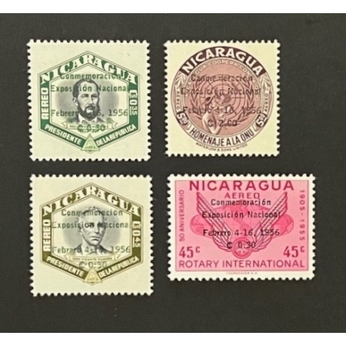 Nicaragua C363-6 Set MNH