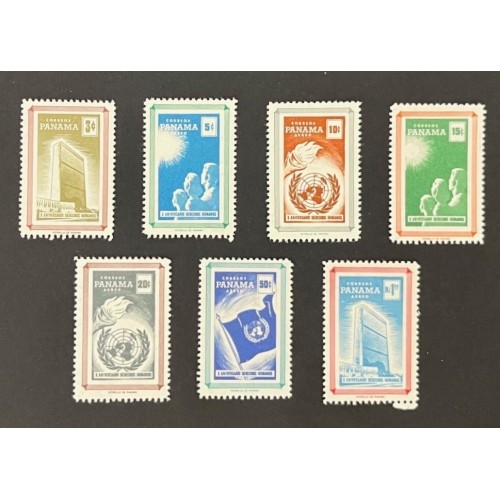 Panama 423-4|C213-7 Set MNH