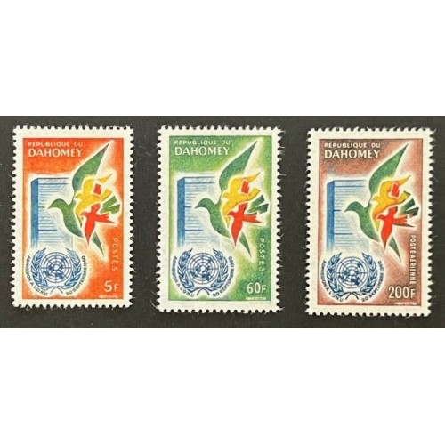 Dahomey 150-1|C16|C16a Set MNH