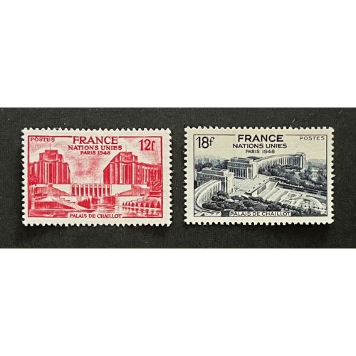 France 605-6 Set MNH