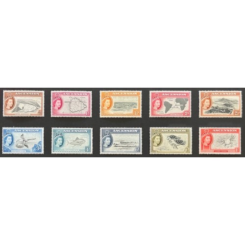 Ascension Island 62-71 Set MNH