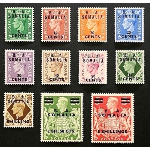 GB Military Admin - Somalia 21-31 | SG 21-31 Set MH