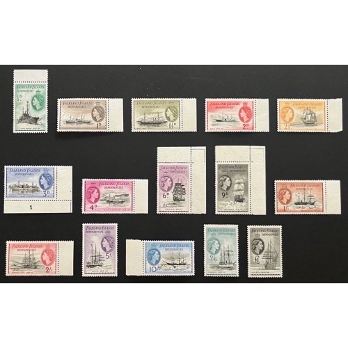Falkland Islands 1L19-33 Set MNH