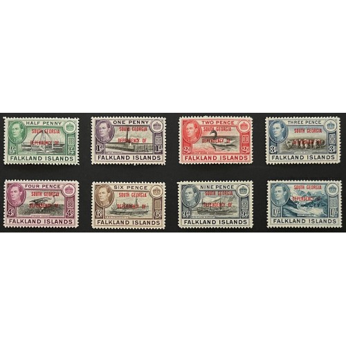 Falkland Islands South Georia 3L1-8 Set MNH