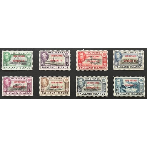 Falkland Islands 5L1-8 Set MH