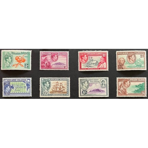 Pitcairn Islands 1-8 Set MNH