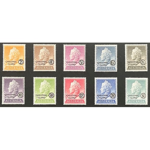 Christmas Island 1-10 Set MNH