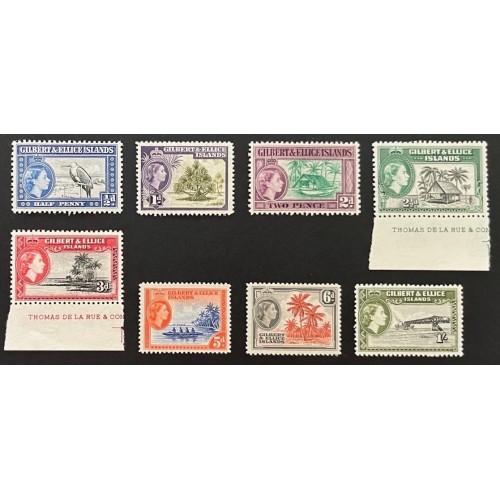 Gilbert & Ellice Islands 61-8 Set MNH