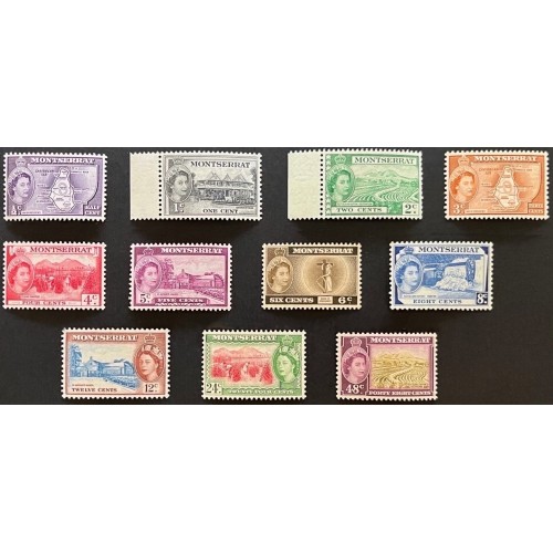 Montserrat 128-38 Set MNH*