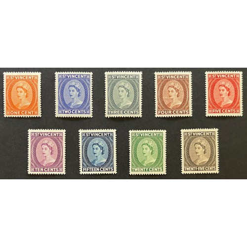 St. Vincent 186-94 Set MNH