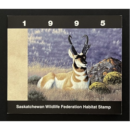 Canada SW6 1995 Saskatchewan Wildlife Federation Habitat Booklet
