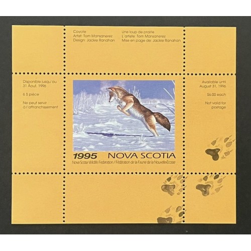 Canada NSW4 1995 Nova Scotia Wildlife Federation Habitat Booklet