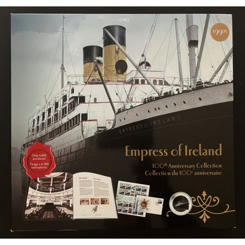 Canada TC196 Empress of Ireland 100th Anniversary Collection