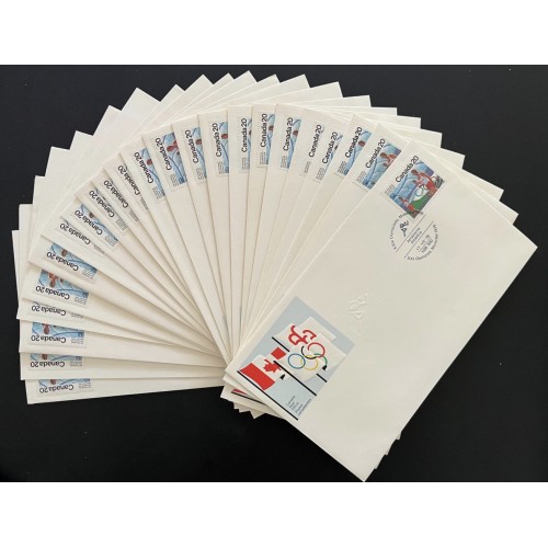Canada S01a-e 1976 Olympics Special Event Covers (unopened packages)