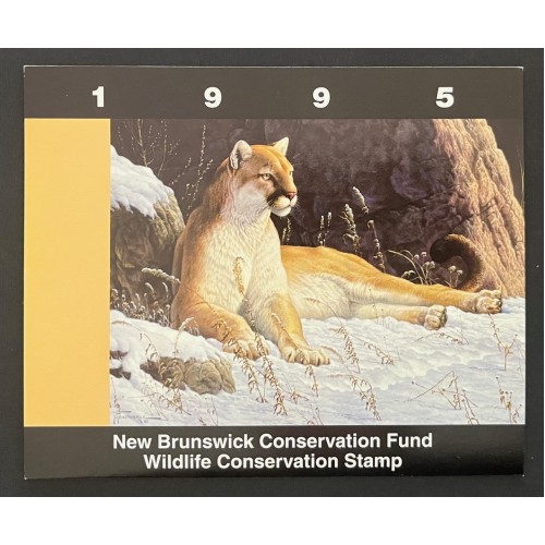 Canada NBW2b 1995 New Brunswick Conservation Fund Wildlife Conservation Mini Sheet MNH