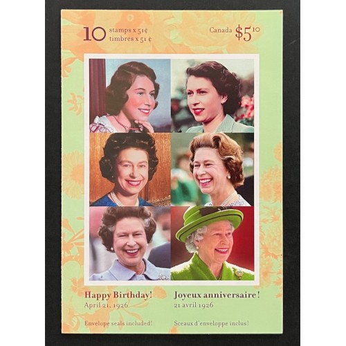 Canada BK321 Booklet