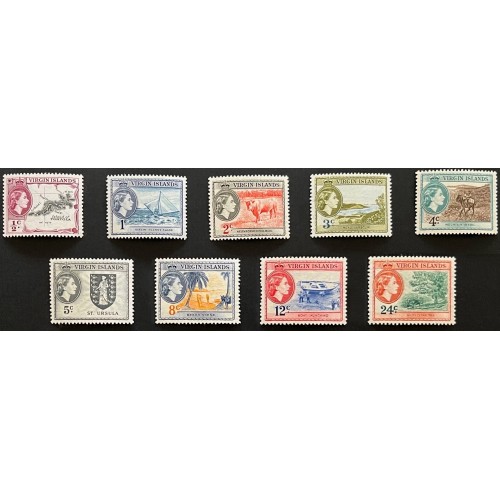 Virgin Islands 115-23 Set MNH
