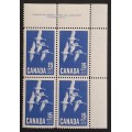 Canada 415 Plate Block UR No. 1 VF MH