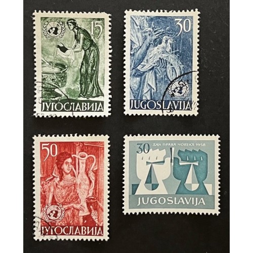 Yugoslavia 975-7 Set Used H