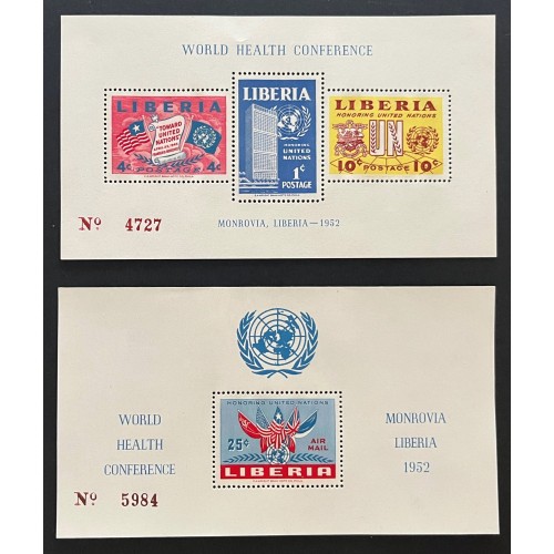 Liberia 340a|C70a Souvenir Sheet and Single MNH