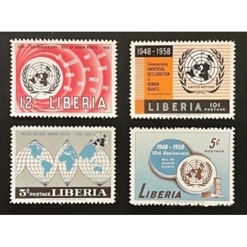 Liberia 379-82 Set MNH