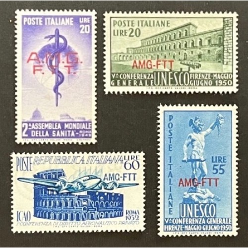 Italy Trieste 49|72-3|155 Set MNH