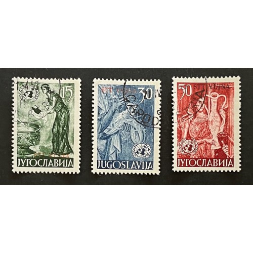 Yugoslavia Trieste 76-8 Set Used