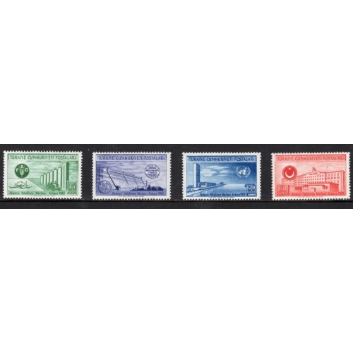 Turkey 1051-4 Set MNH