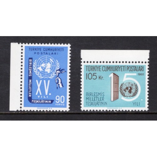 Turkey 1497-8 Set MNH
