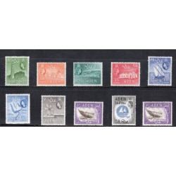 Aden 48-56|62 Set MNH