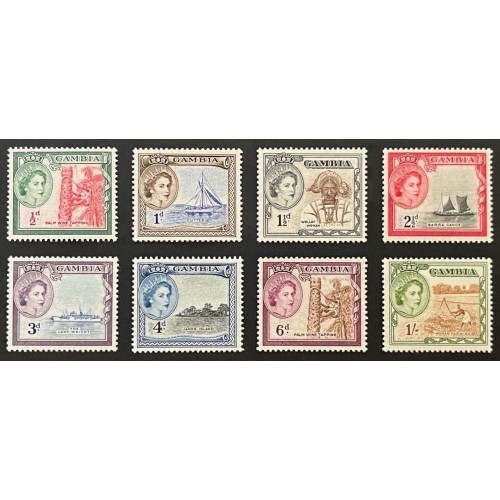 Gambia 153-60 Set MNH