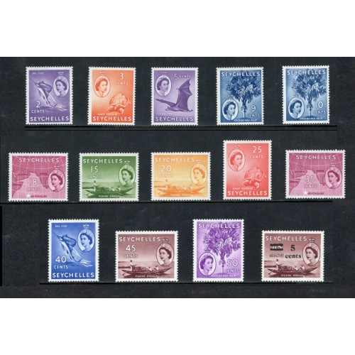 Seychelles 173-84|193 Set MNH
