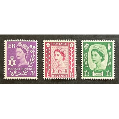 Great Britain SG NI1|NI3|NI5 MNH
