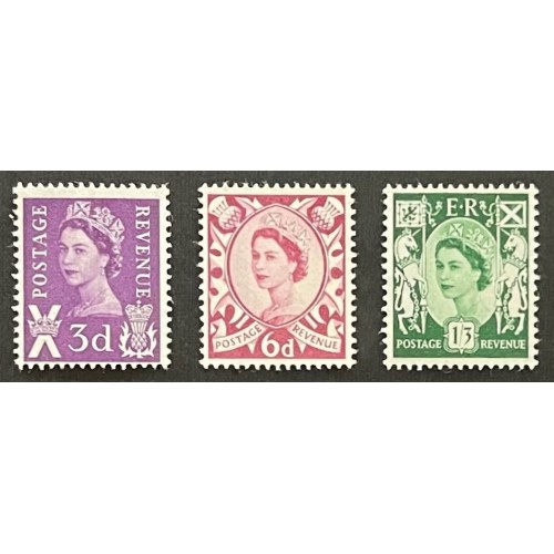 Great Britain SG S1|S3|S5 MNH
