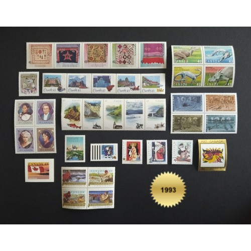 Canada 1389|1506a (1993) Year Set Complete VF MNH