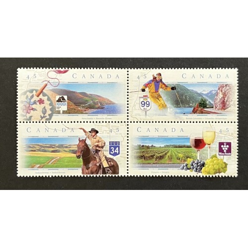 Canada 1653a Set VF MNH