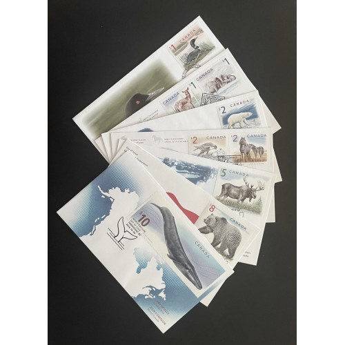 Canada 1687-94|2405 Wildlife Cover Set