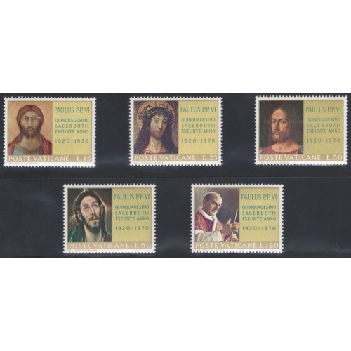 Vatican City 487-91 Set MNH