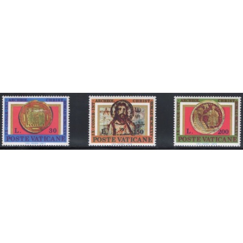 Vatican City 579-81 Set MNH