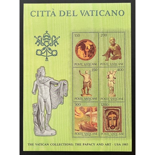 Vatican City 720 Souvenir Sheet MNH