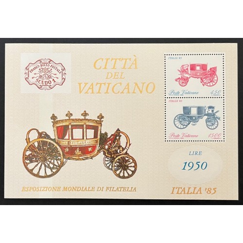 Vatican City 767a Souvenir Sheet MNH