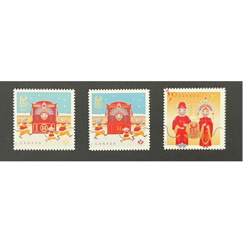 Canada 3229|3231ii|3232i Set VF MNH