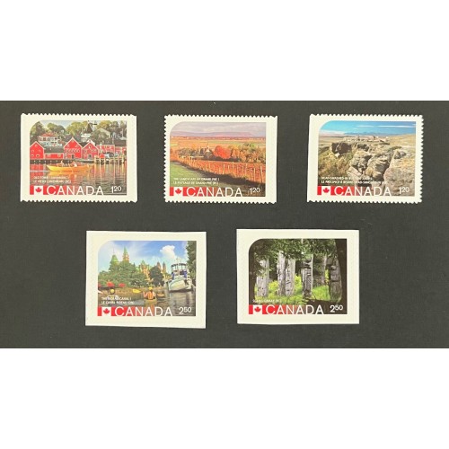 Canada 2740-4 Singles from Booklet VF MNH
