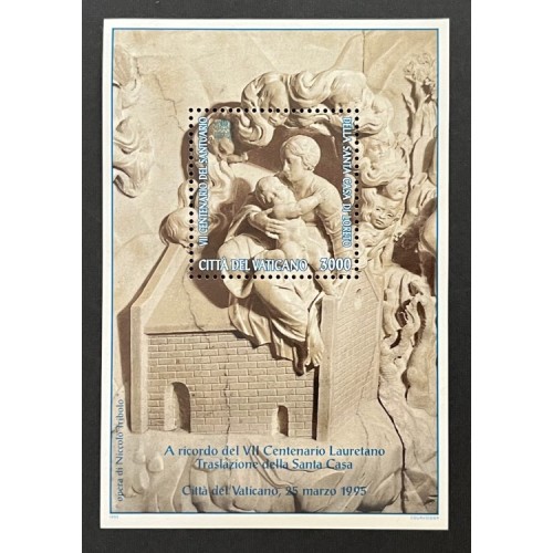 Vatican City 977 Souvenir Sheet MNH