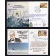 Jersey Anniversary Flight Covers Autographed - 16 diff.