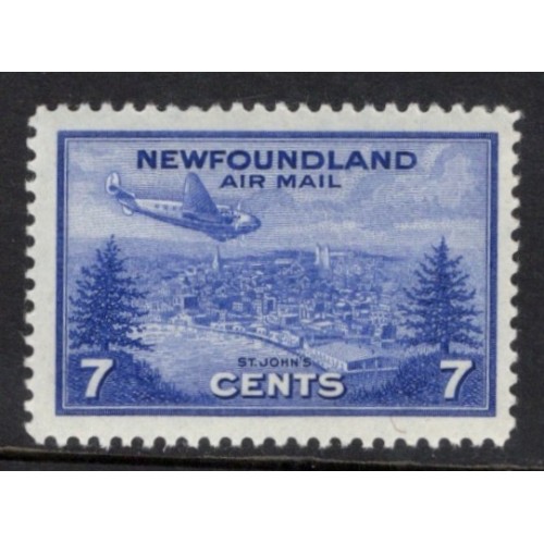 Newfoundland C19 F-VF MNH