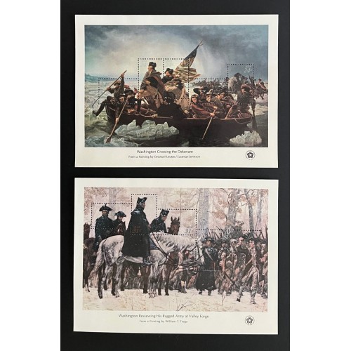 United States 1686-9 Sheets (4) MNH
