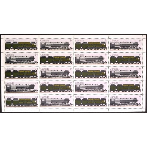 Canada 1119ai Sheet Field Stock MNH