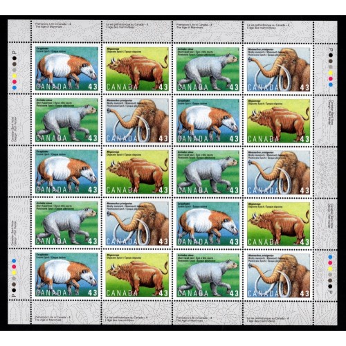Canada 1532a Sheet MNH