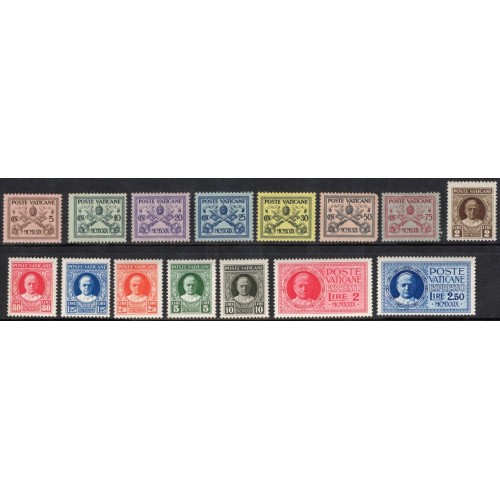 Vatican City 1-13|E1-2 Set MNH